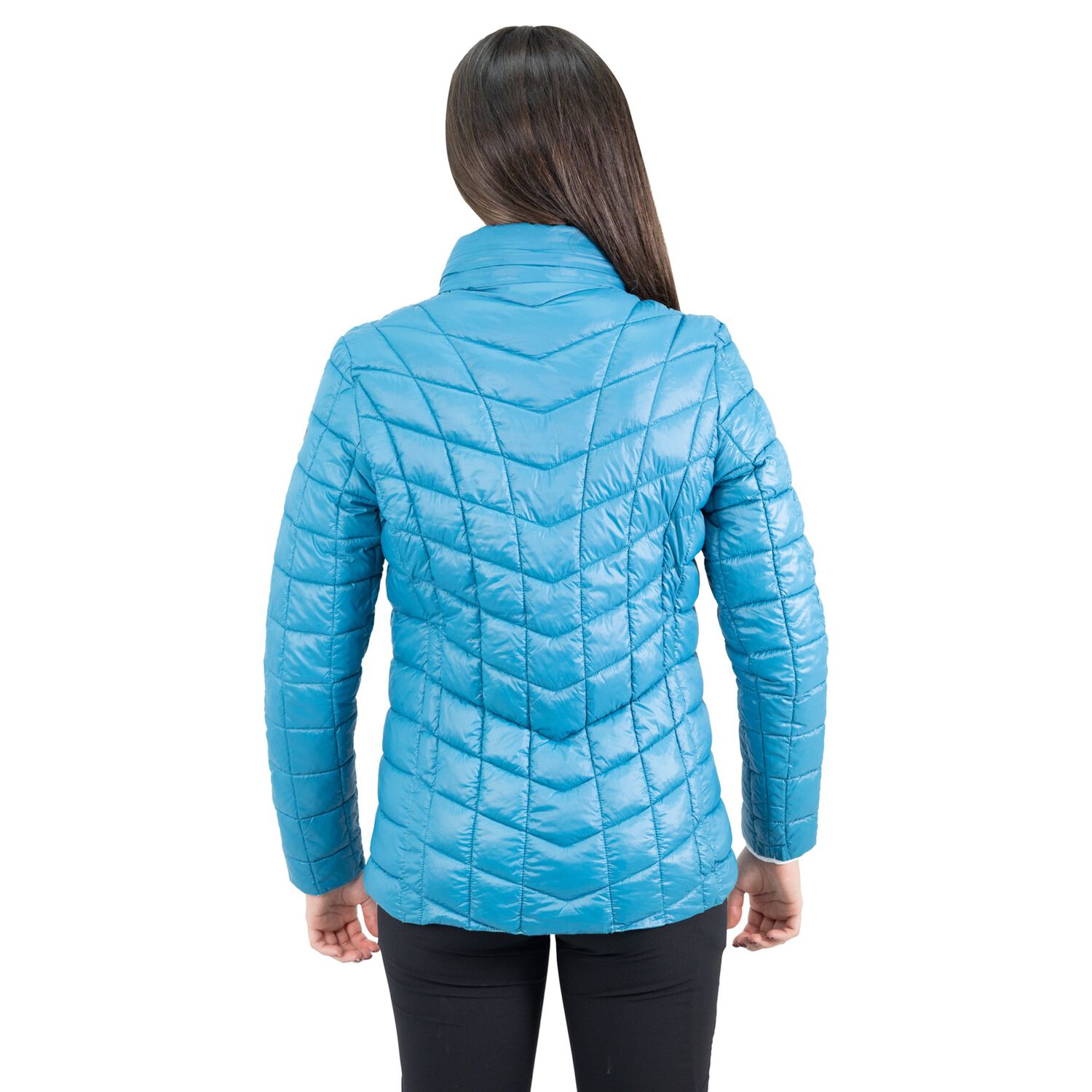 Parka Insulada Hw Traveler Mujer Petroleo image number 4.0